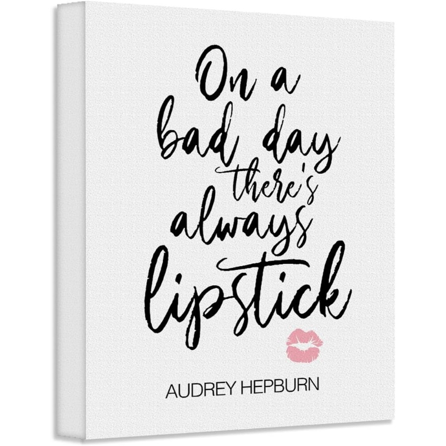 Makeup Is Beauty Quotes - On a Bad Day There's Always
