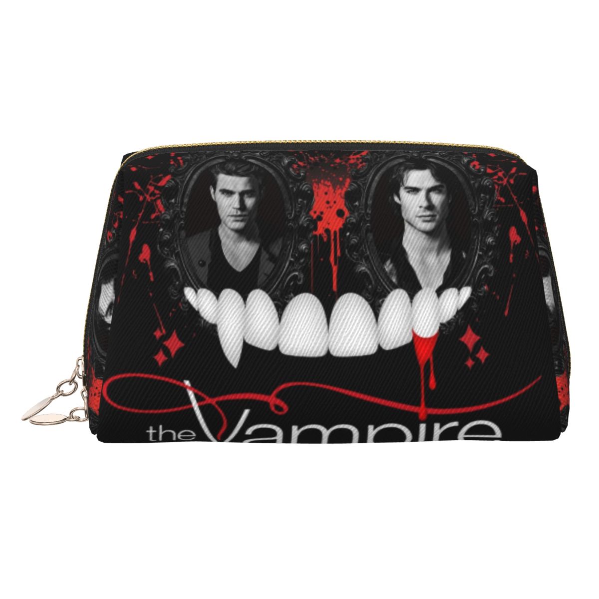 Beauty Vampire Makeup - Custom The Vampire Diaries Toiletry Bag