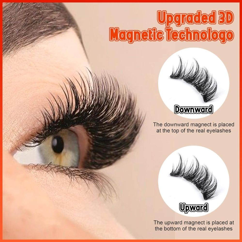 Eyelash Extension - No Glue Magnetic Eyelashes Eyeliner Needed