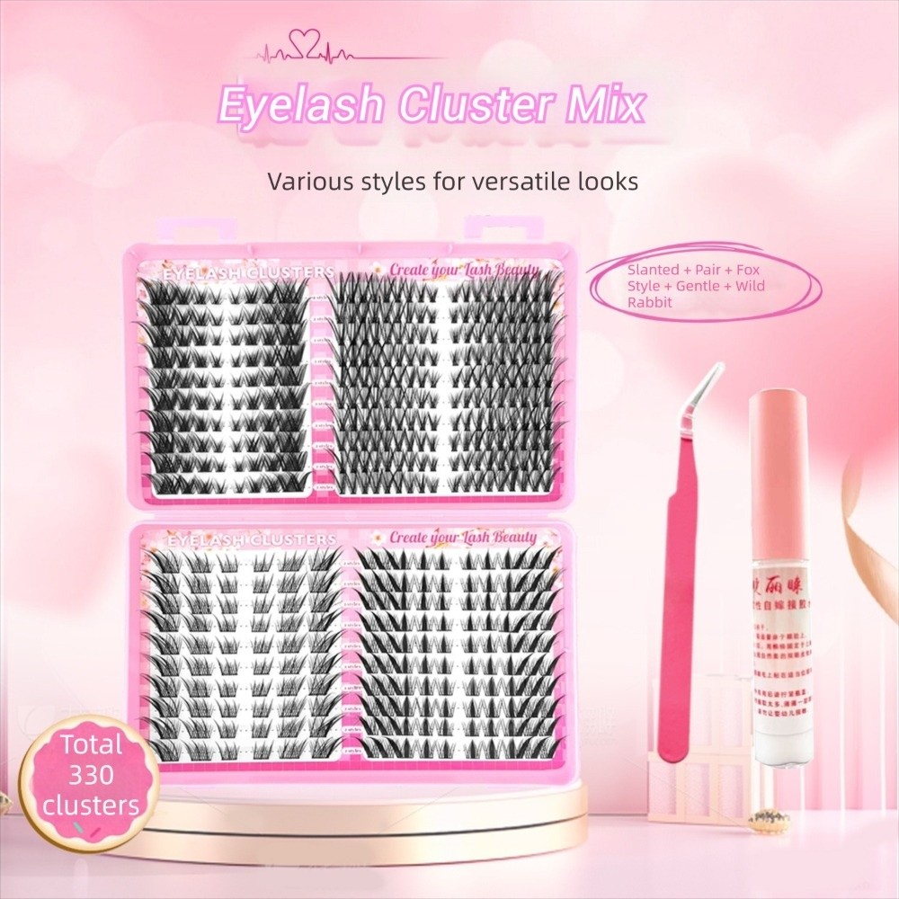 Eyelash Extension - Hot Natural Look False Eyelashes Black