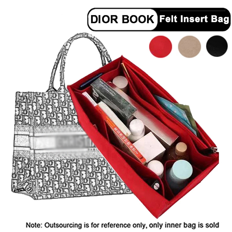 Felt Cloth Insert Bag Fits BOO - Ysl Beauty Makeup Bag ulasan dan harga