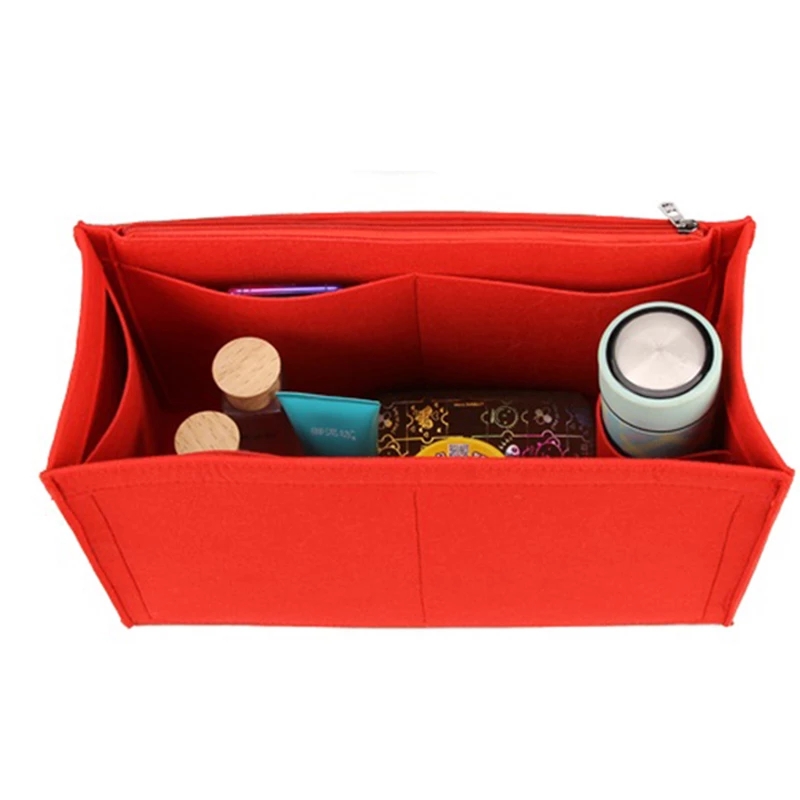 Felt Cloth Insert Bag Fits BOO - Ysl Beauty Makeup Bag ulasan dan harga