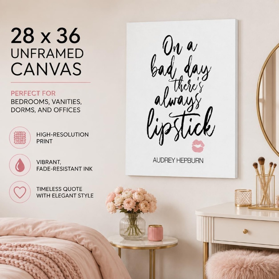 On a Bad Day There's Always Li - Makeup Is Beauty Quotes ulasan dan harga