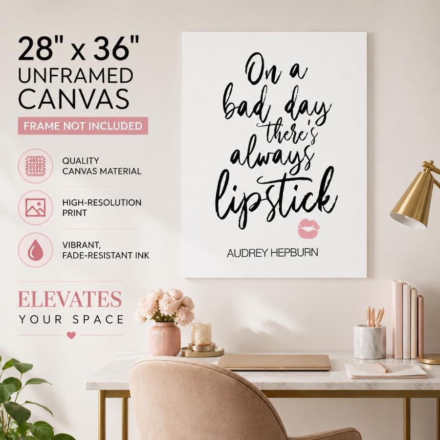 On a Bad Day There's Always Li - Makeup Is Beauty Quotes ulasan dan harga