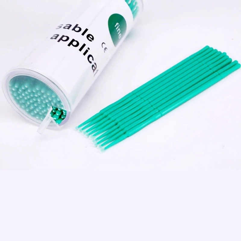 100Pcs/bottle MicroBrush For E - Eyelash Extension ulasan dan harga