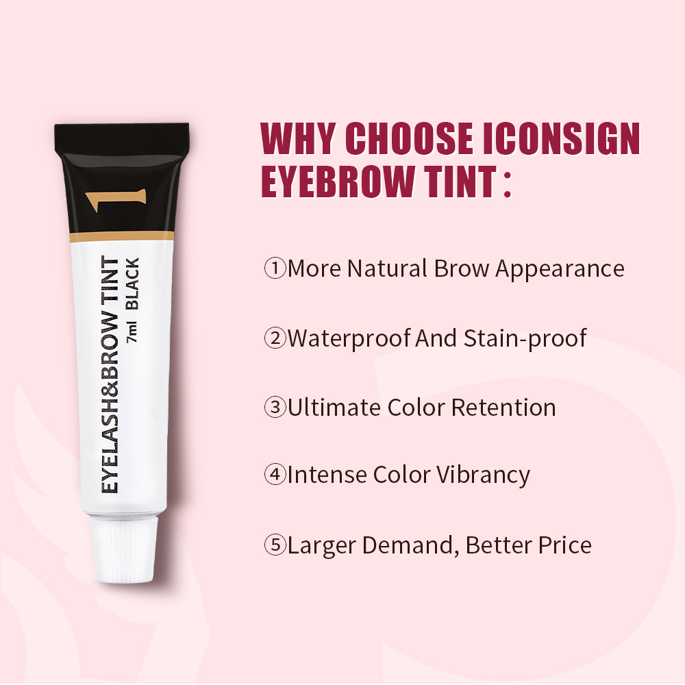 ICONSIGN Eyelash Eyebrow Dye T - Beauty Makeup Companies ulasan dan harga