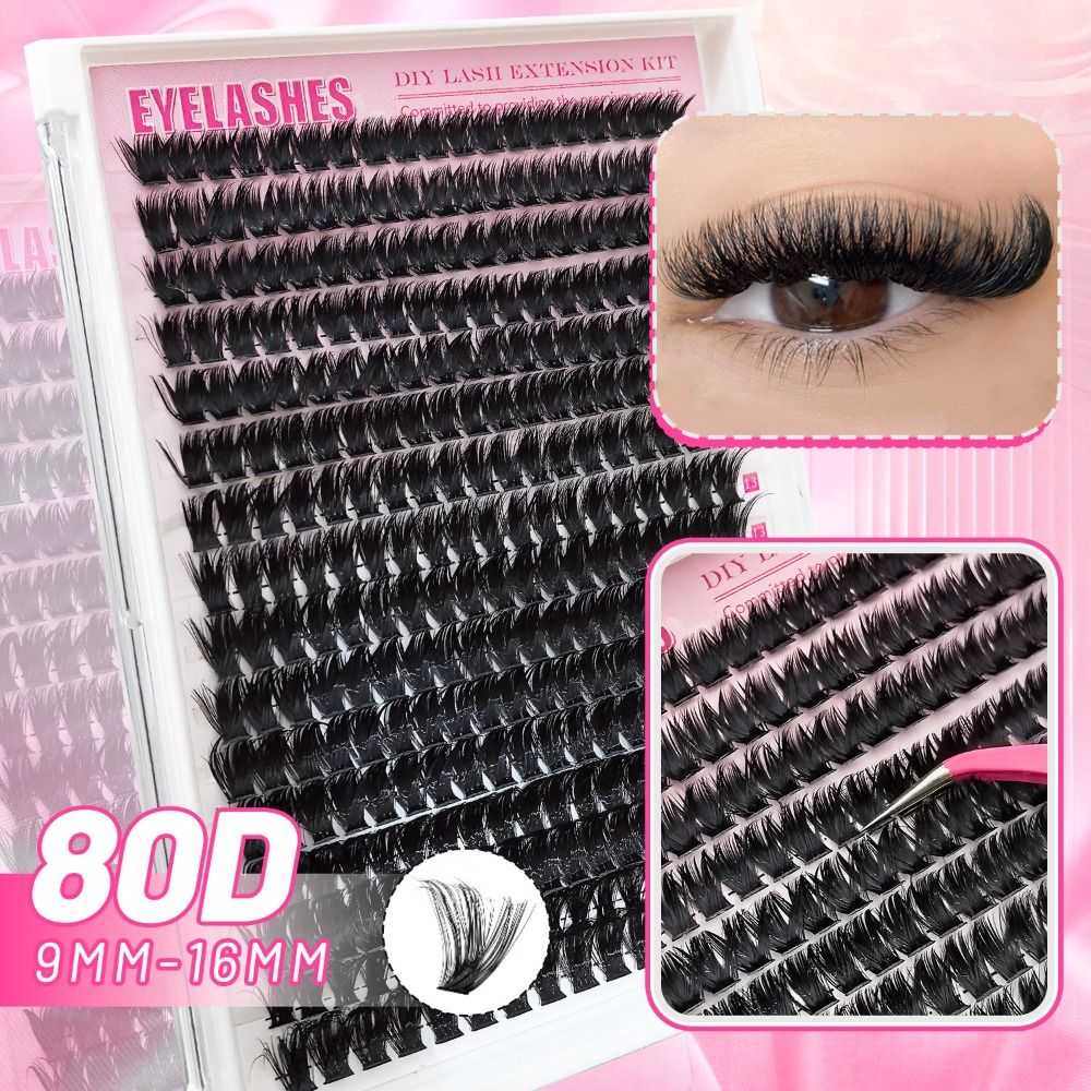 Natural Look False Eyelashes B - Eyelash Extension ulasan dan harga
