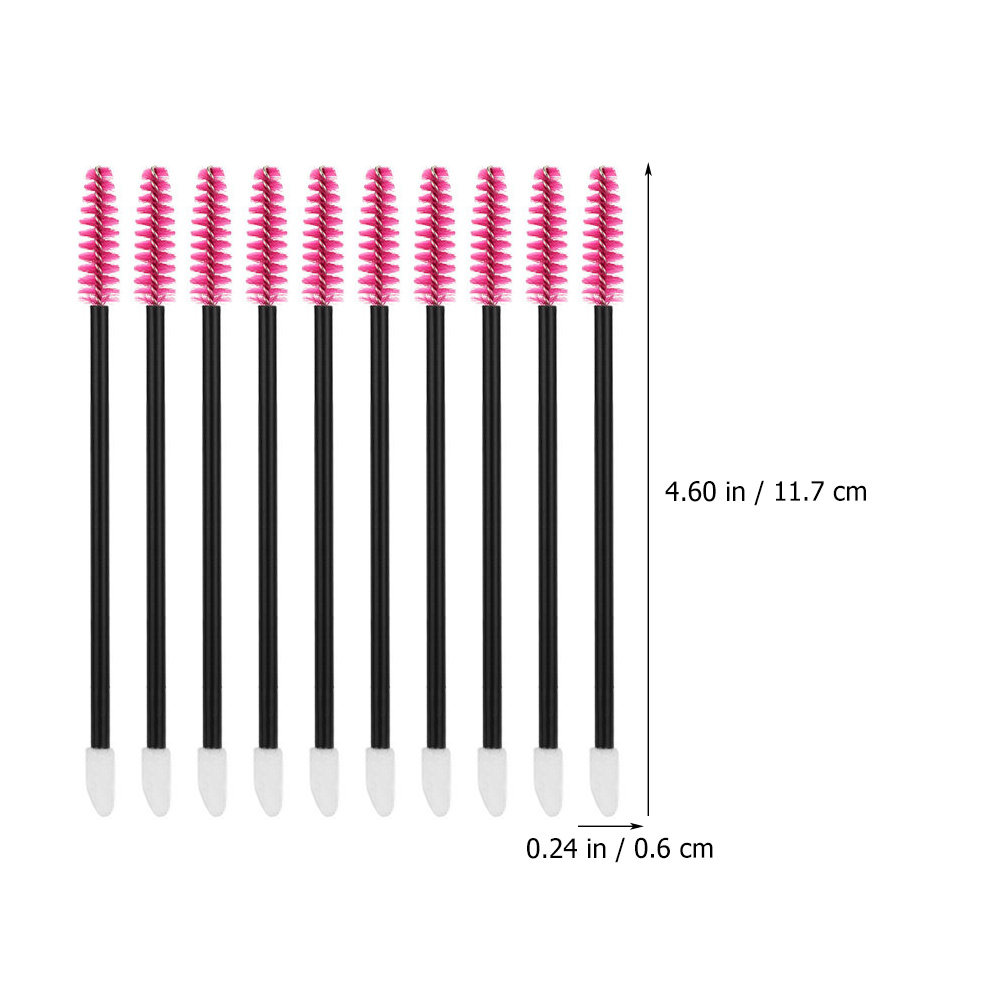 50Pcs Eyebrow Applicator Brush - Eyelash Extension ulasan dan harga