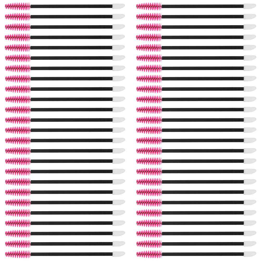 50Pcs Eyebrow Applicator Brush - Eyelash Extension ulasan dan harga