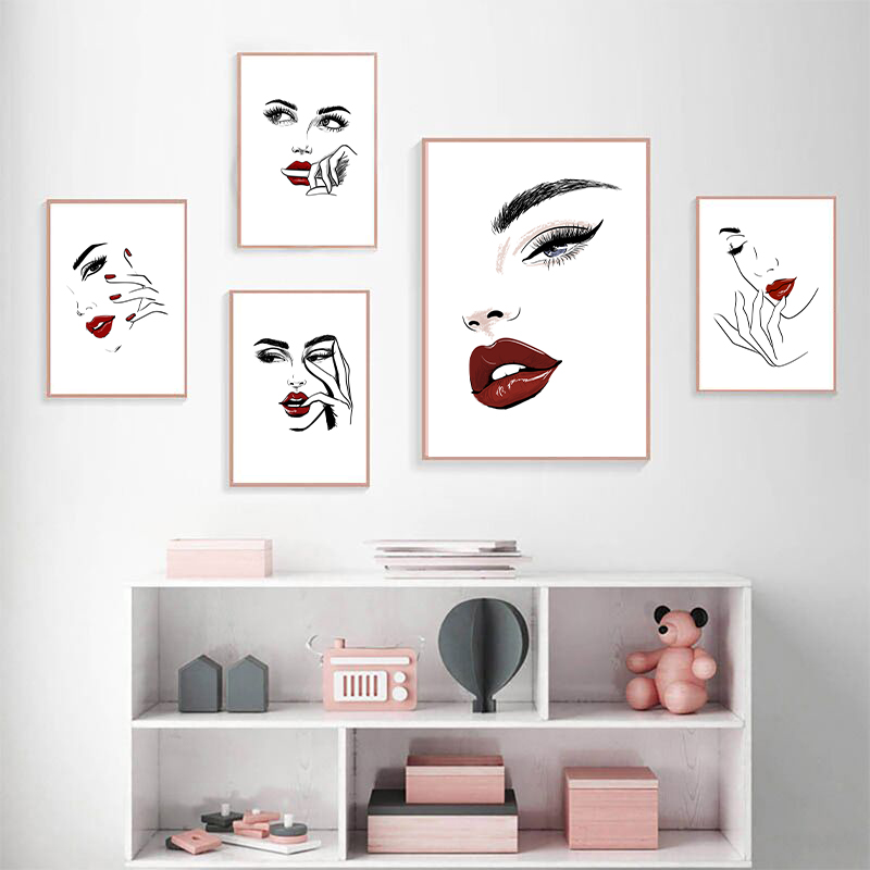 Nordic fashion makeup poster p - Makeup Is Beauty Quotes ulasan dan harga