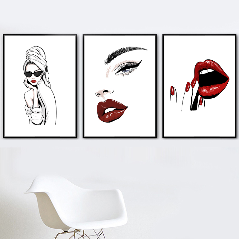 Nordic fashion makeup poster p - Makeup Is Beauty Quotes ulasan dan harga