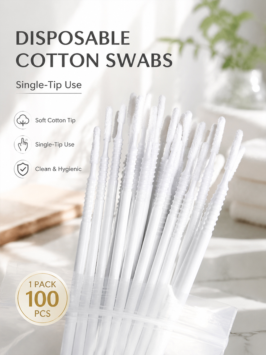 Disposable Long Cotton Swabs E - Eyelash Extension ulasan dan harga