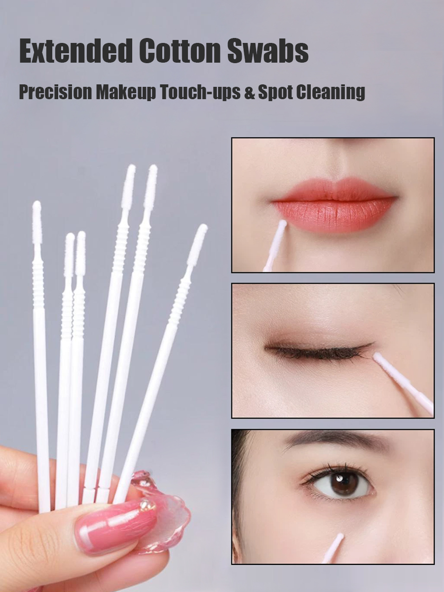 Disposable Long Cotton Swabs E - Eyelash Extension ulasan dan harga