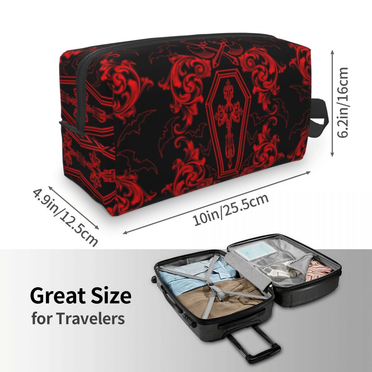 Custom Gothic Vampire Travel C - Beauty Vampire Makeup ulasan dan harga