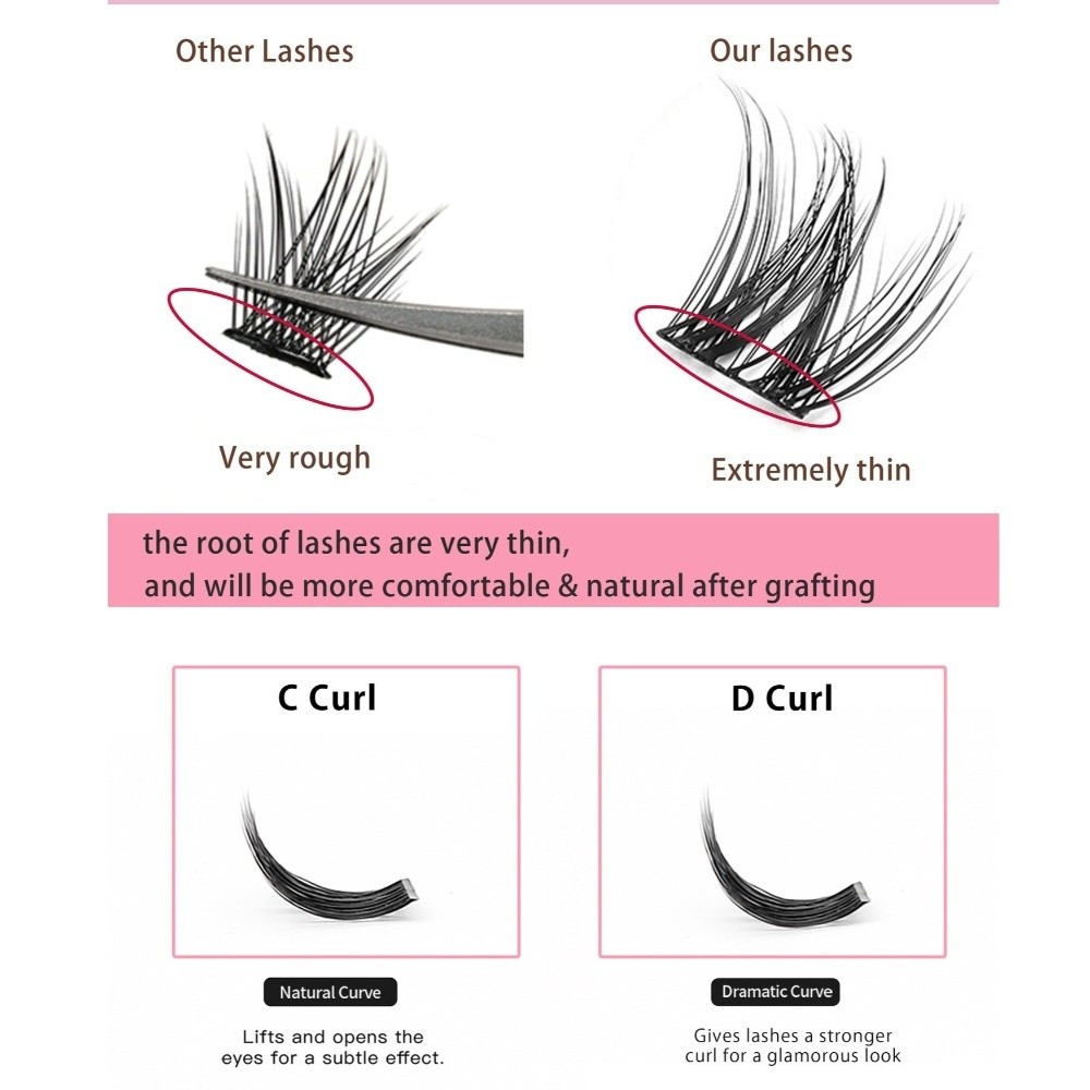 Natural Look DIY Lashes Extens - Eyelash Extension ulasan dan harga
