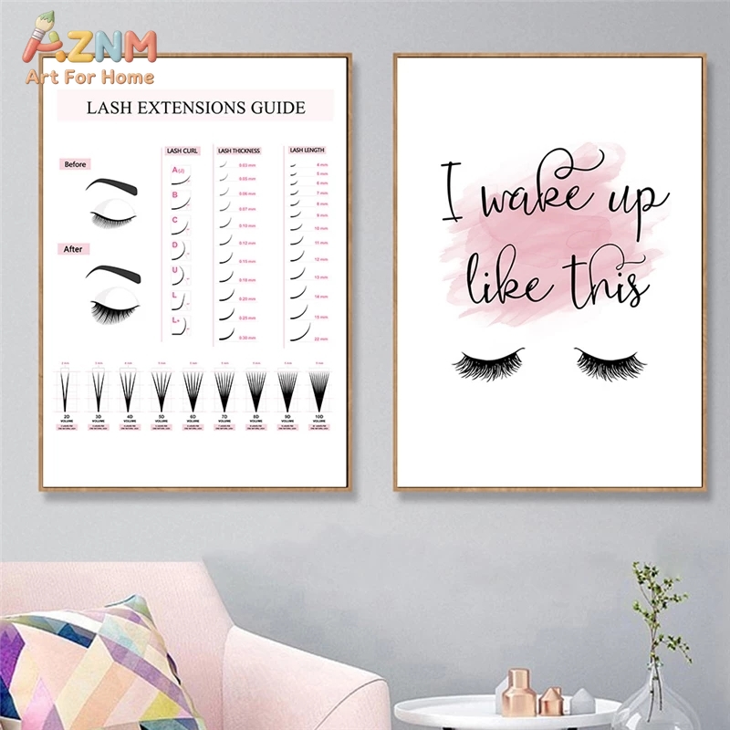 AZNM Lash Extensions Guide Can - Makeup Is Beauty Quotes ulasan dan harga