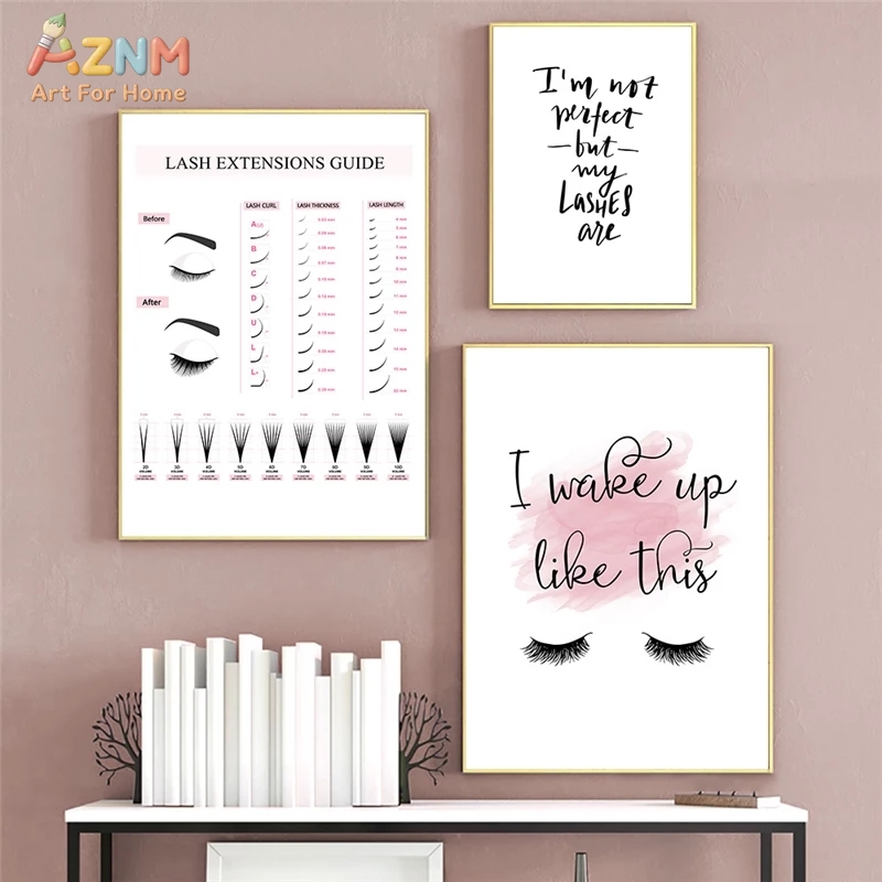 AZNM Lash Extensions Guide Can - Makeup Is Beauty Quotes ulasan dan harga