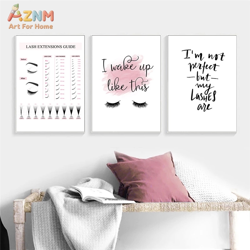 AZNM Lash Extensions Guide Can - Makeup Is Beauty Quotes ulasan dan harga