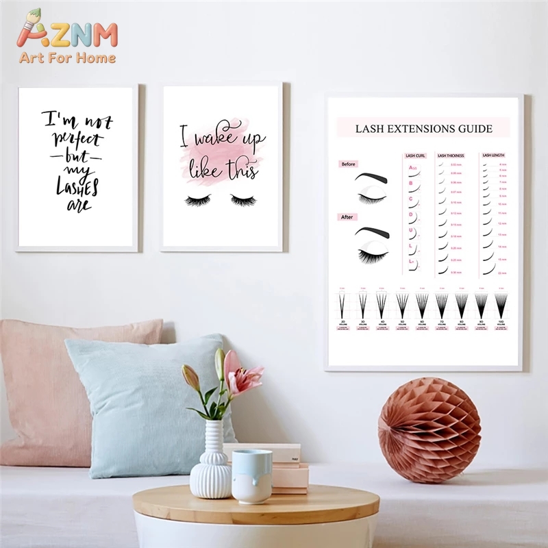 AZNM Lash Extensions Guide Can - Makeup Is Beauty Quotes ulasan dan harga