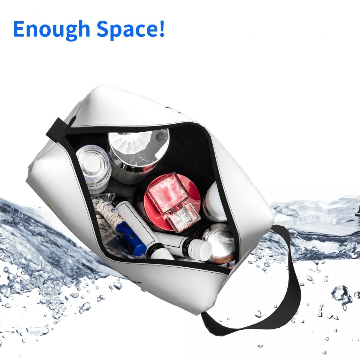 Qibli Quote Makeup Bag Cosmeti - Makeup Is Beauty Quotes ulasan dan harga
