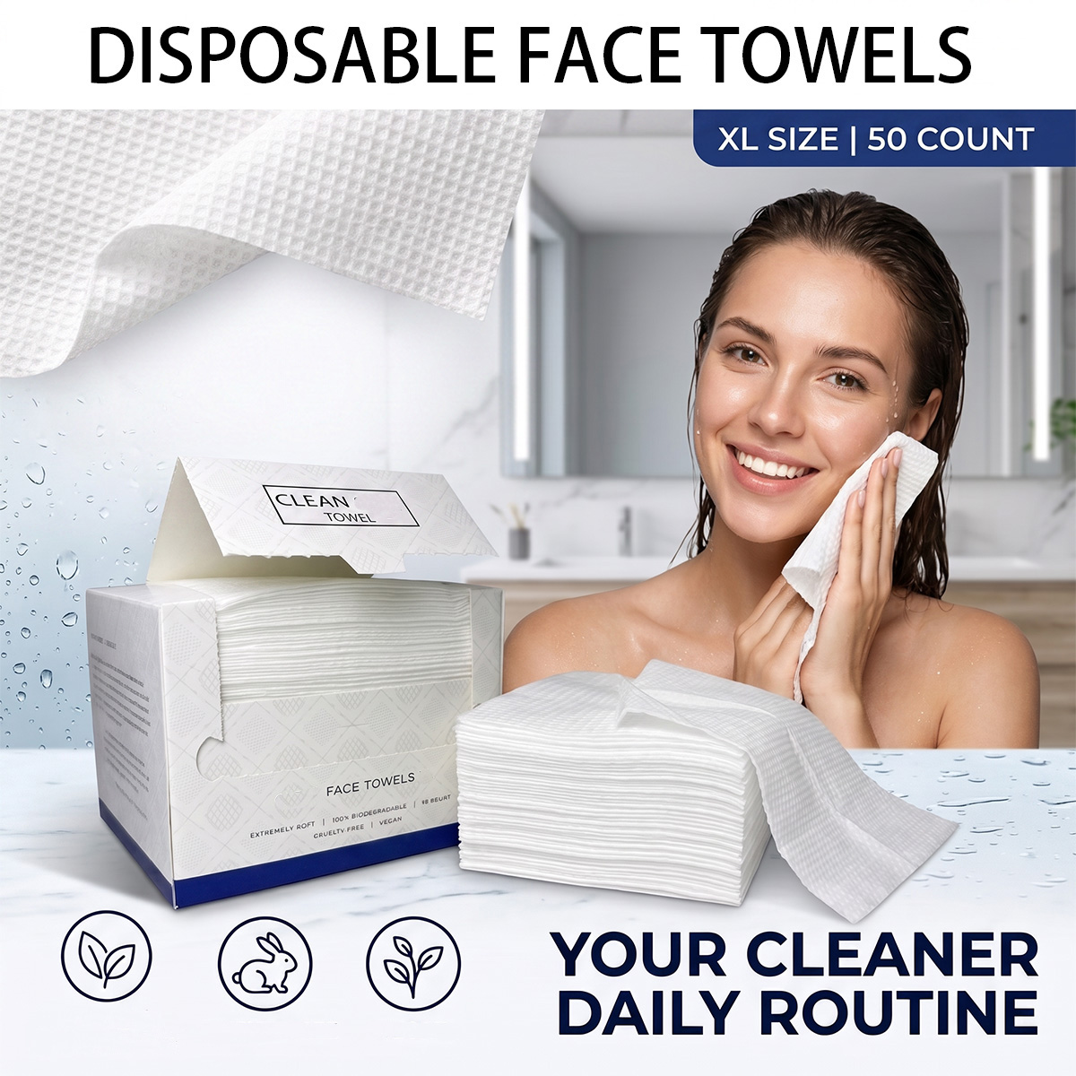 50Pcs/Box Disposable Face Towe - Beauty Of Joseon Makeup Remover ulasan dan harga