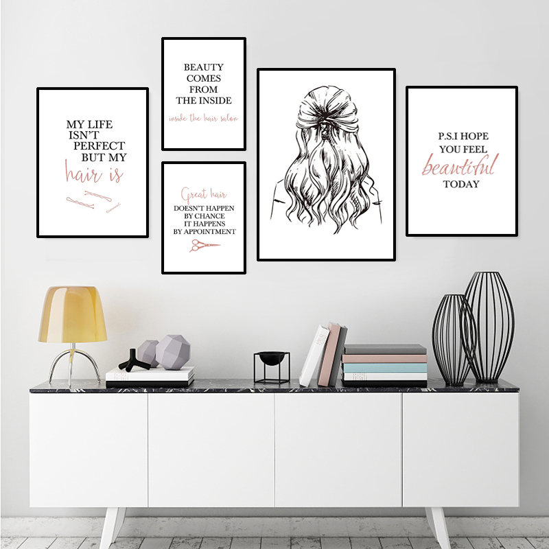 barbershop quote art posters h - Makeup Is Beauty Quotes ulasan dan harga