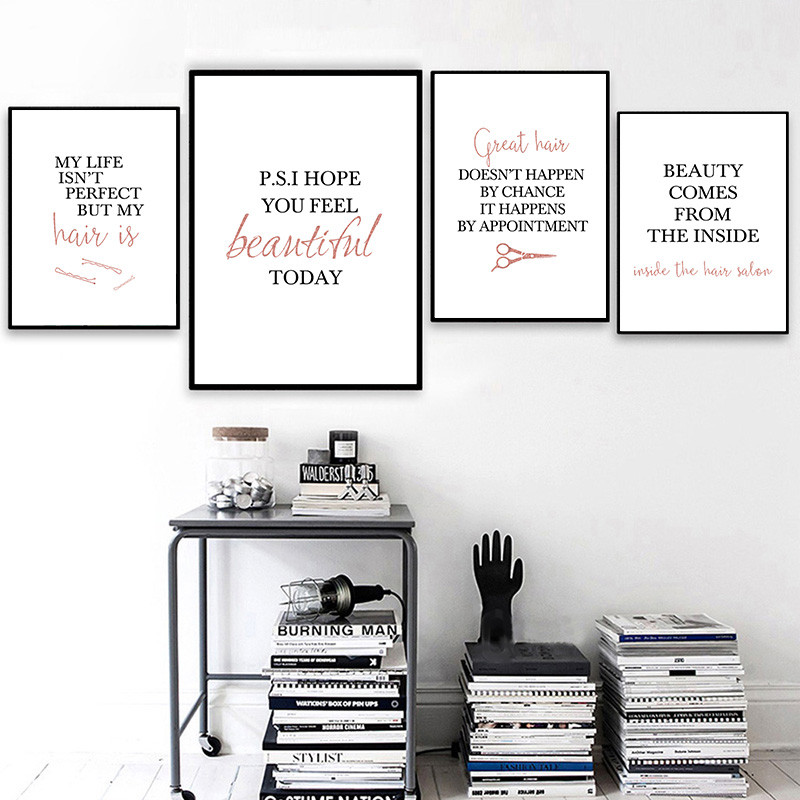 barbershop quote art posters h - Makeup Is Beauty Quotes ulasan dan harga