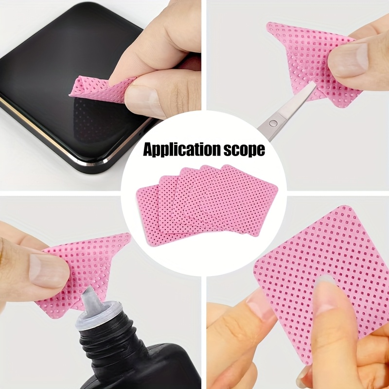 50/100/200pcs Lint-Free Nail W - Eyelash Extension ulasan dan harga
